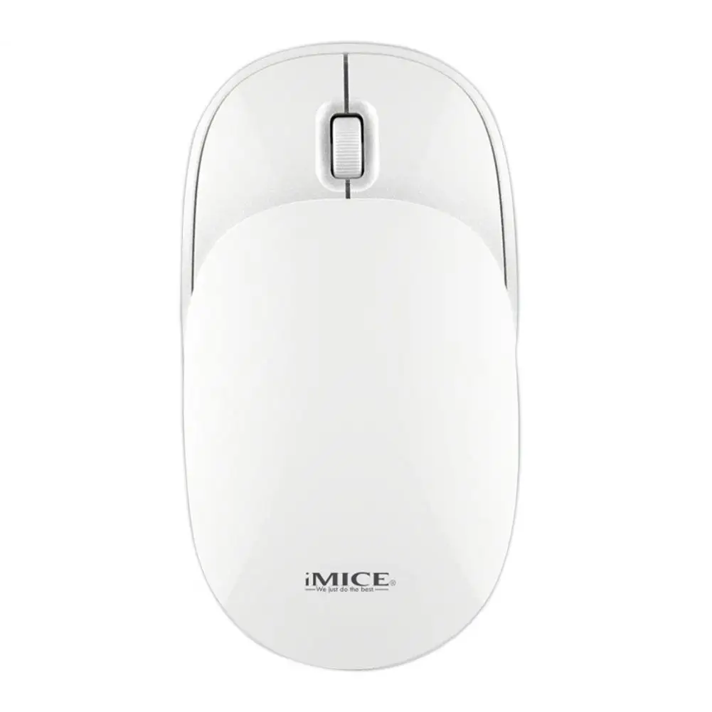 

IMICE E-1100 Computer Gaming Mouse Power Saving Fashionable Computer Accessory Wireless Connection Office Mouse for Laptop