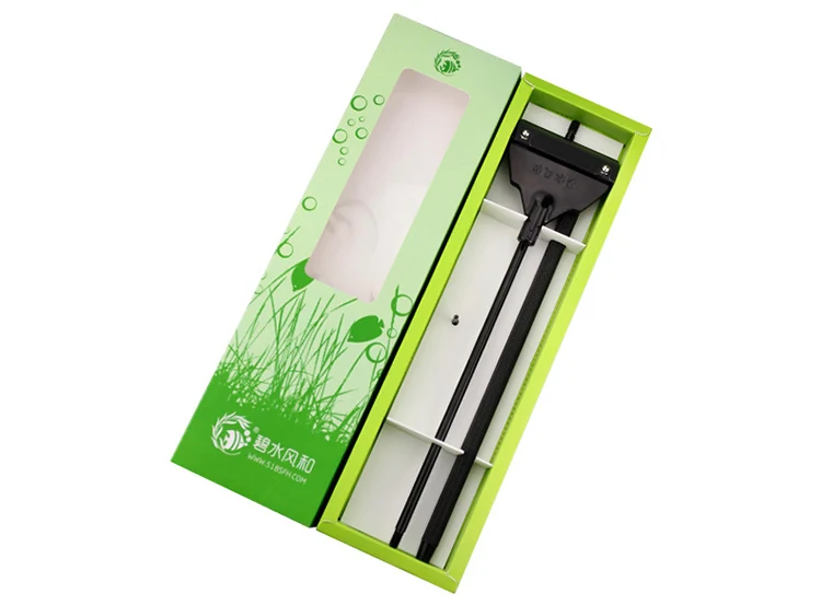 Аквариумный скребок для водорослей аквариумный водных растений лезвие бритья