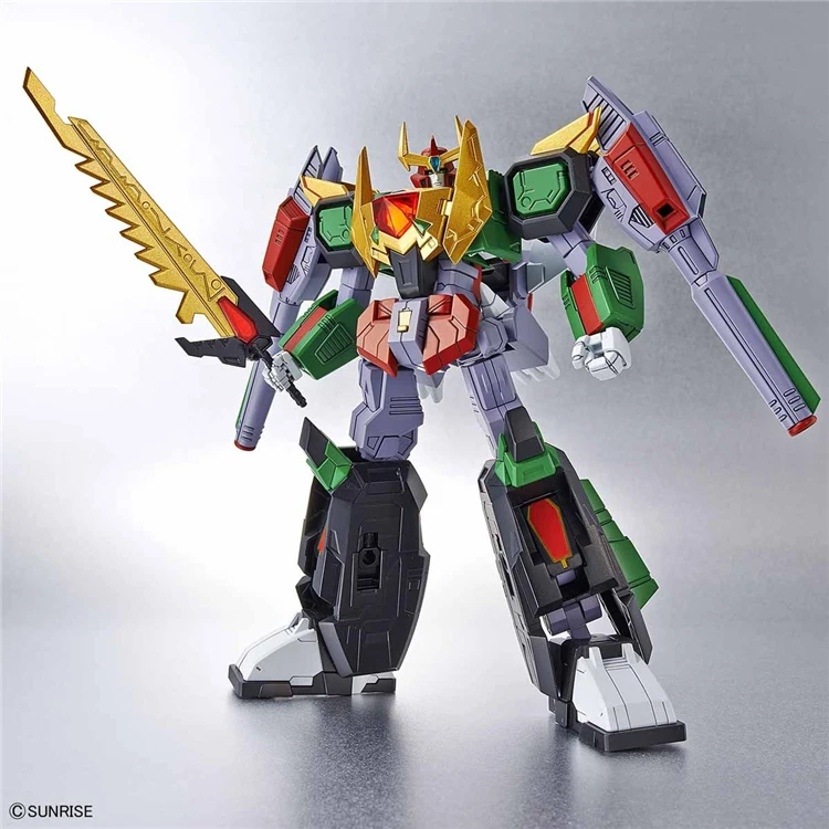 BANDAI динозавр трансформации робот HG 1/144 модель Nekketsu Go-Saurer вентиляторы модель Гандам