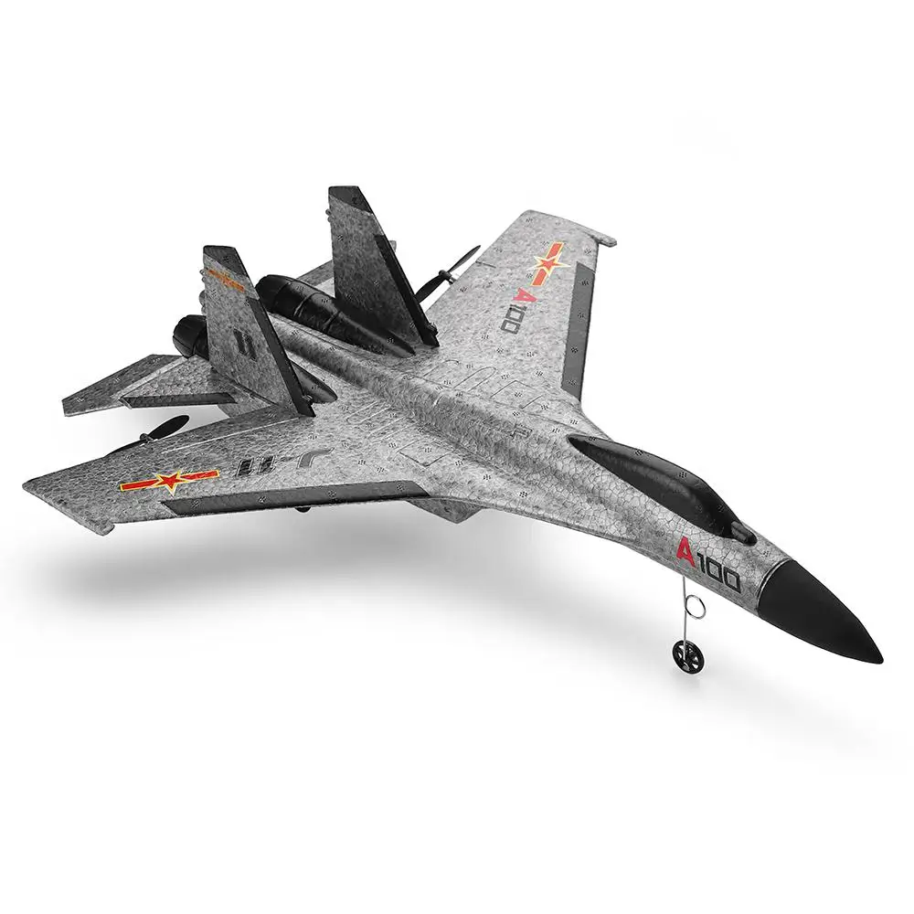 

WLTOYS XK A100-J11 EPP 340mm Wingspan 2.4G 3CH RC Airplane Fixed Wing Aircraft Built-In Gyro Grey RTF
