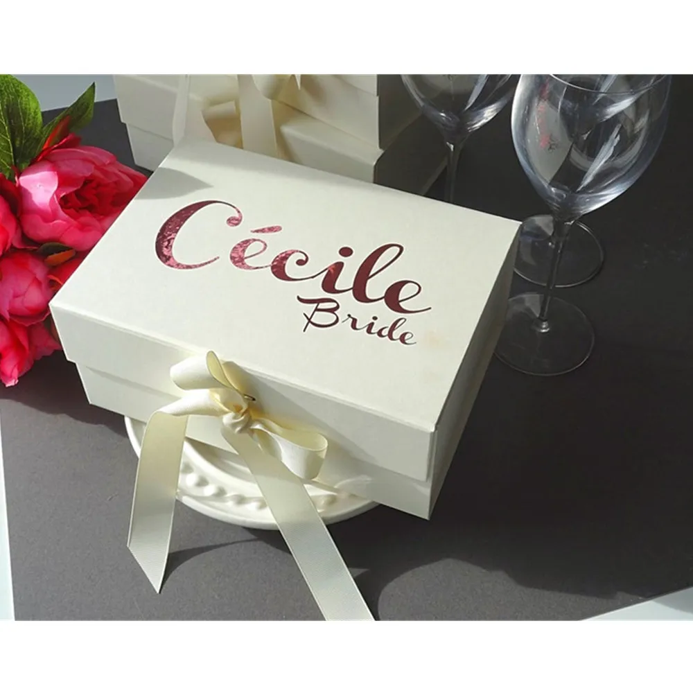 Предложение подружки невесты подарочная упаковка персонализированная