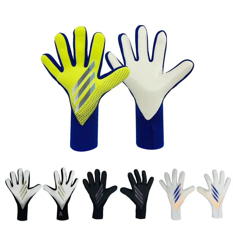 

Latex Football Goalkeeper Gloves Thickened Protection Professional Soccer Goalie Gloves Without StrapAdults Training Game