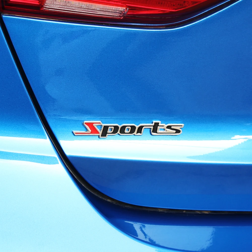 3D спортивная Металлическая Эмблема автомобильный значок наклейка для vw golf 5 passat b6