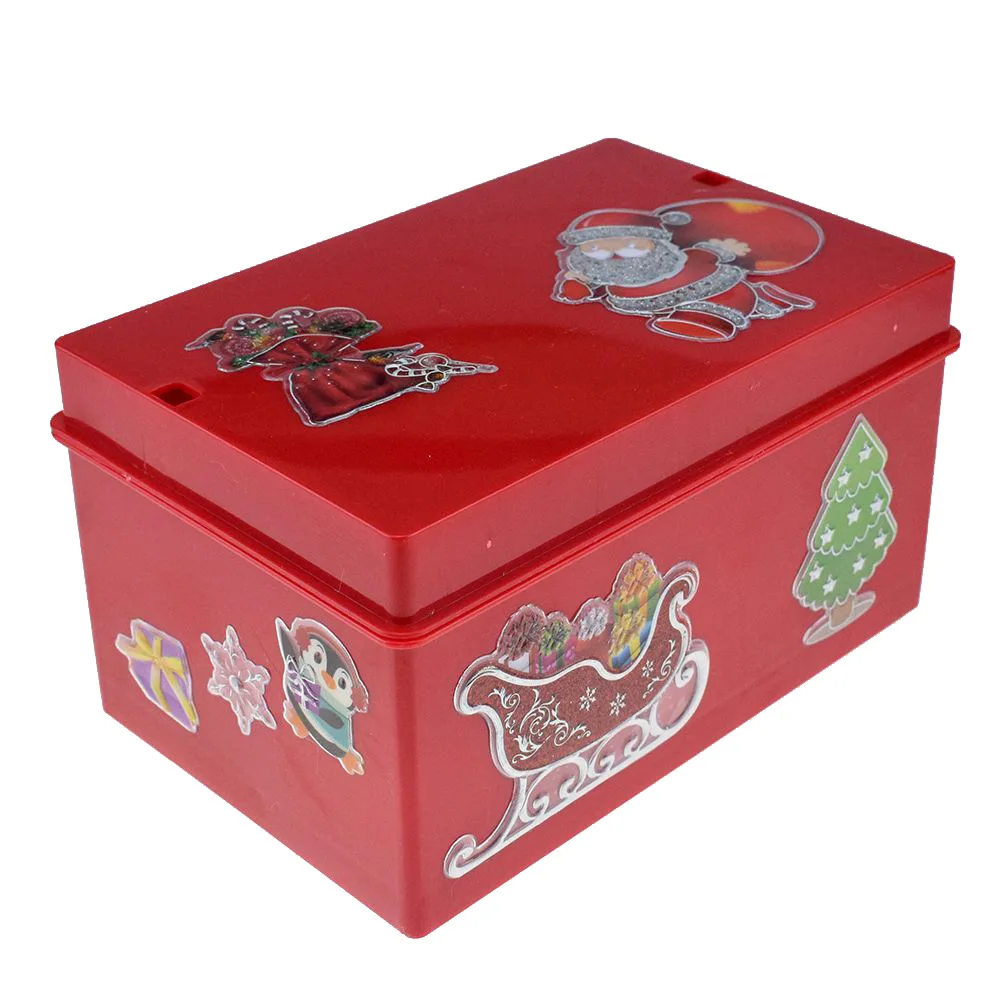 Музыкальная шкатулка вращающийся качающийся Санта Клаус кукла Jingle Bell