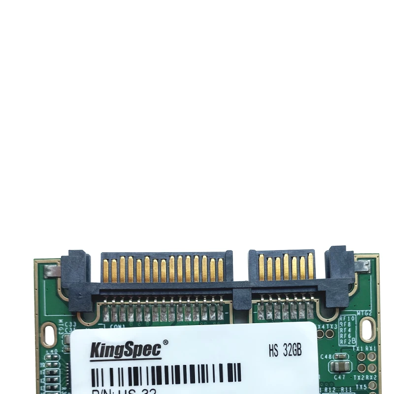 Kingspec полутонкий 6 ГБ/сек. SATA3 32GB промышленный компьютер SSD внутренний жесткий диск