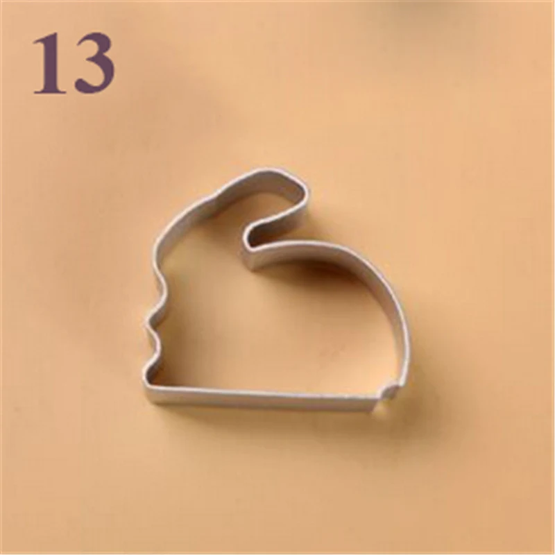 13 Форма для печенья из нержавеющей стали, инструмент для торта, форма для печенья, штампы для резки - Цвет: 13