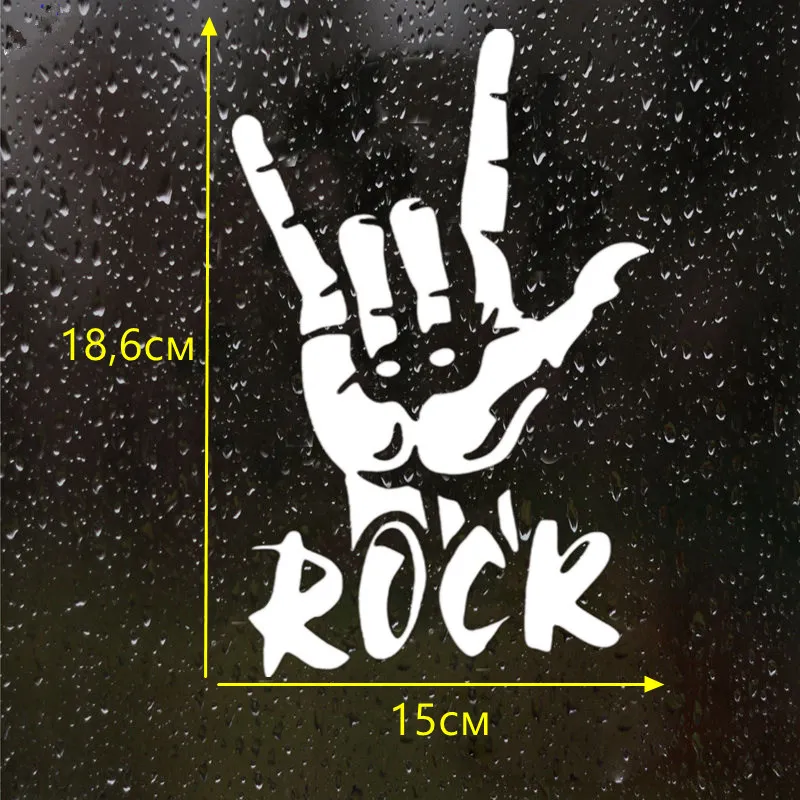 

Car Stickers Live on Russian Rock.Interesting Car Stickers PVC Decals In Silver/black Car Stickers In 18.6cm *12CM