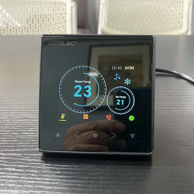 Tuya Air Conditioner Smart Thermostat For Google Home Alexa DuerOS WIFI Central Room Temperature Adjustable Digital