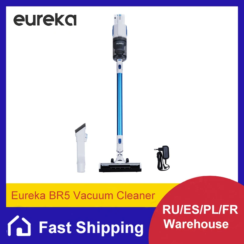 

（КОД : STOPZIMA500 3900руб-500руб）Ручной беспроводной пылесос Eureka BR5, 250 Вт, 2000 мА * ч, батарея 70AW, 25 минут работы, 2 режима, л, домашняя уборка