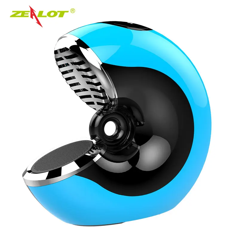 ZEALOT S33 беспроводной мини-динамик s 3D стерео портативный Улитка Bluetooth динамик сабвуфер Встроенный микрофон Поддержка TF карты
