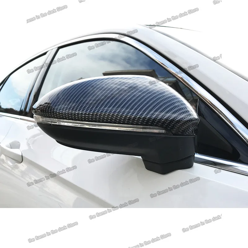 

lsrtw2017 carbon fiber abs car rearview cover for volkswagen golf 7 vw decoration 2013 2014 2015 2016 2017 2018 2019 auto