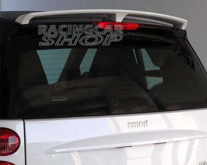 Неокрашенный B Стиль задний спойлер на крыло крышу пригодный для Smart Fortwo 2008 2013