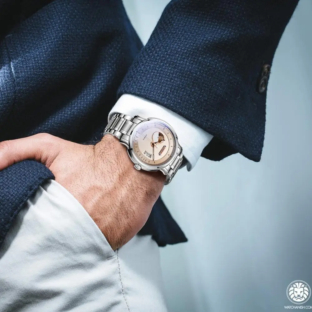 Часы наручные LOBINNI Мужские автоматические Роскошные водонепроницаемые