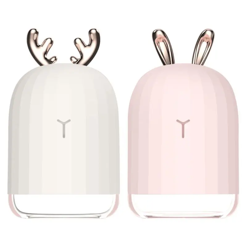 

Cute Deer Mini 220ml Air Humidifier Kit USB Aroma Essential Oil Diffuser P9YD