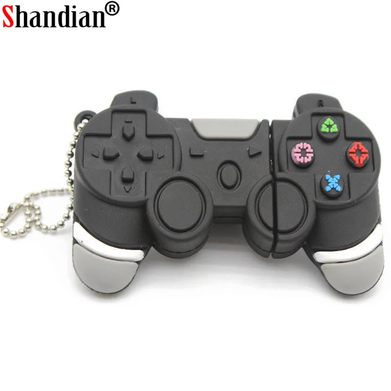 Мультяшный геймпад SHANDIAN флеш-диск USB 2 0 дюйма 4G 8 ГБ 16 32 64 128 ручка для творчества