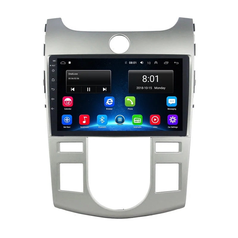 9 &quotAndroid 1 автомобильный DVD мультимедийный плеер gps для KIA Forte Cerato 2008 2009 2010-2012 аудио