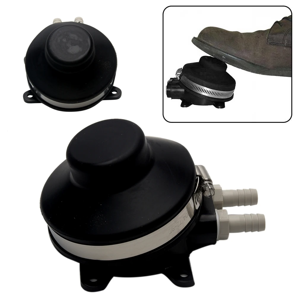 

Toilet Small Yacht Accessories Self Priming Wash Basin Boat Marine Portable Bilge Pump Energy Saving Beveled Design Foot Press