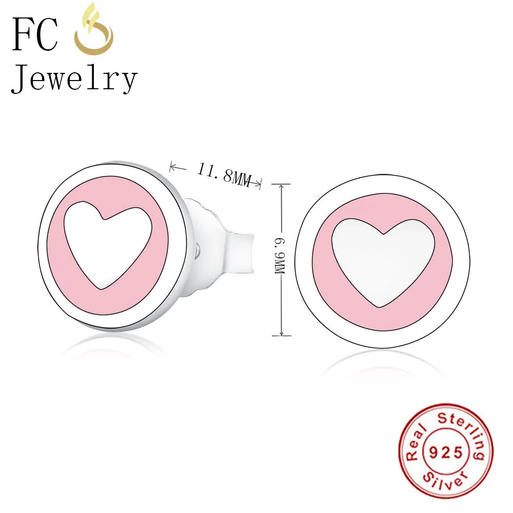 FC ювелирное изделие из стерлингового серебра 925 пробы геометрическое