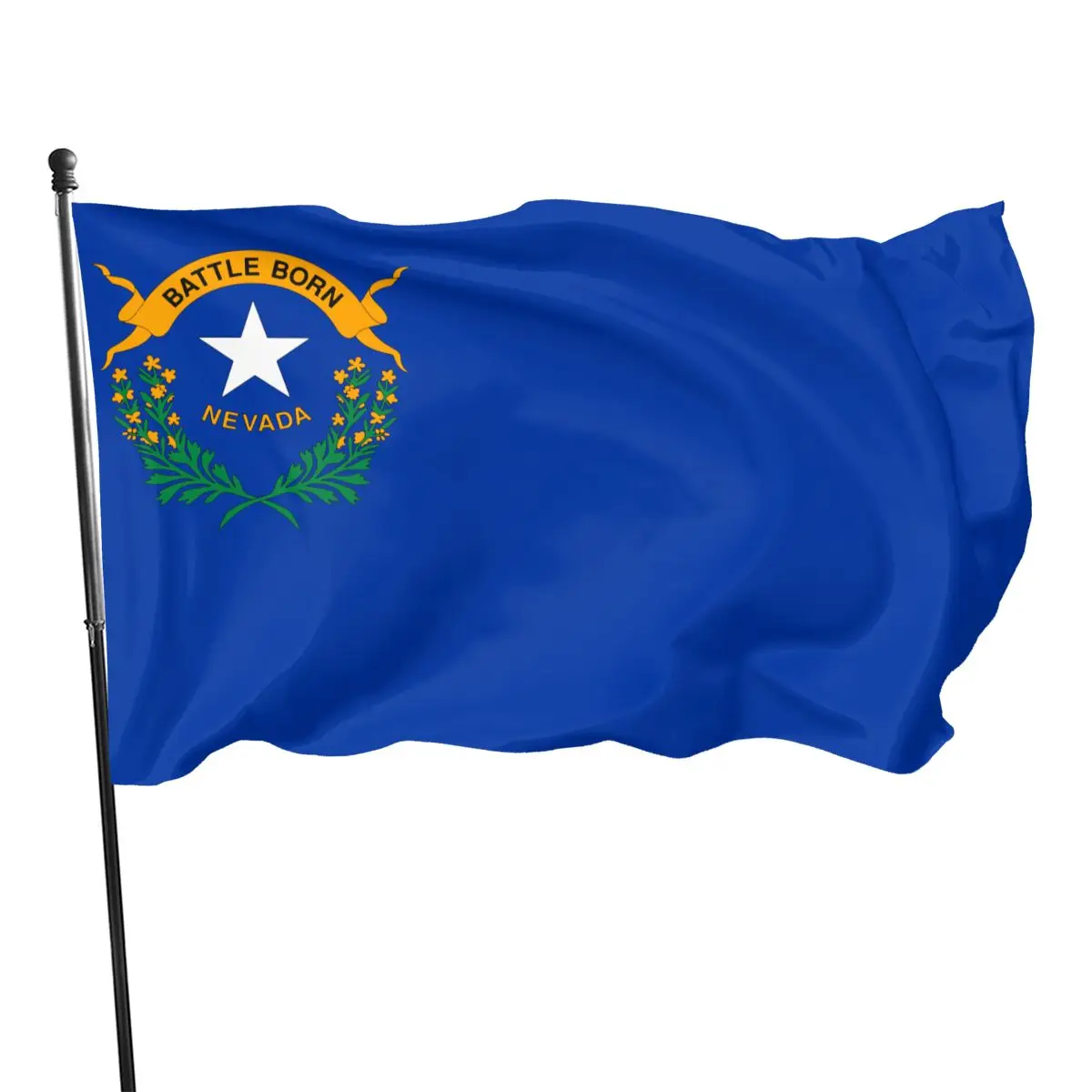 

Nevada Flag 3 x 5 FT 90 x 150 cm USA States Flags Banners