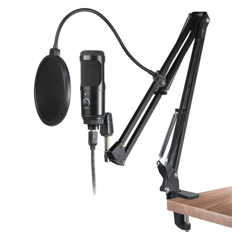 

BM-800 Microphone Condenser Microphone High Sampling Rate Computer Microphone Set