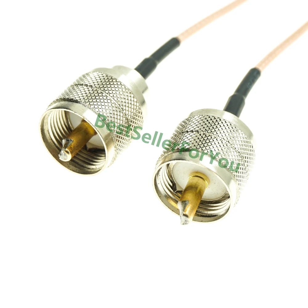 UHF PL 259 штекер к PL259 обжимной лот Pigtail RG316 перемычка RF кабель|Соединители| |