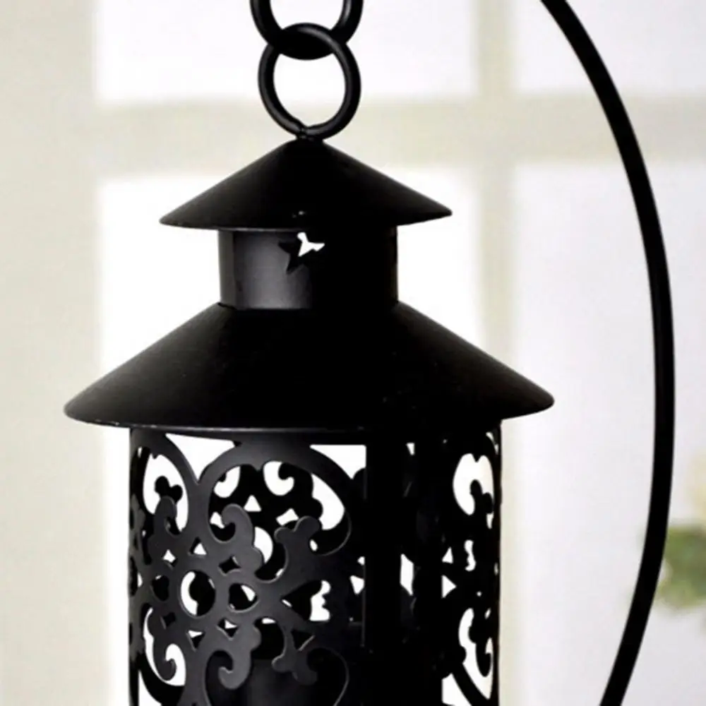 

50% Hot Sales!!! Hanging Hollow Candle Holder Stand Antique Moroccan Lantern Wedding Decor Gift