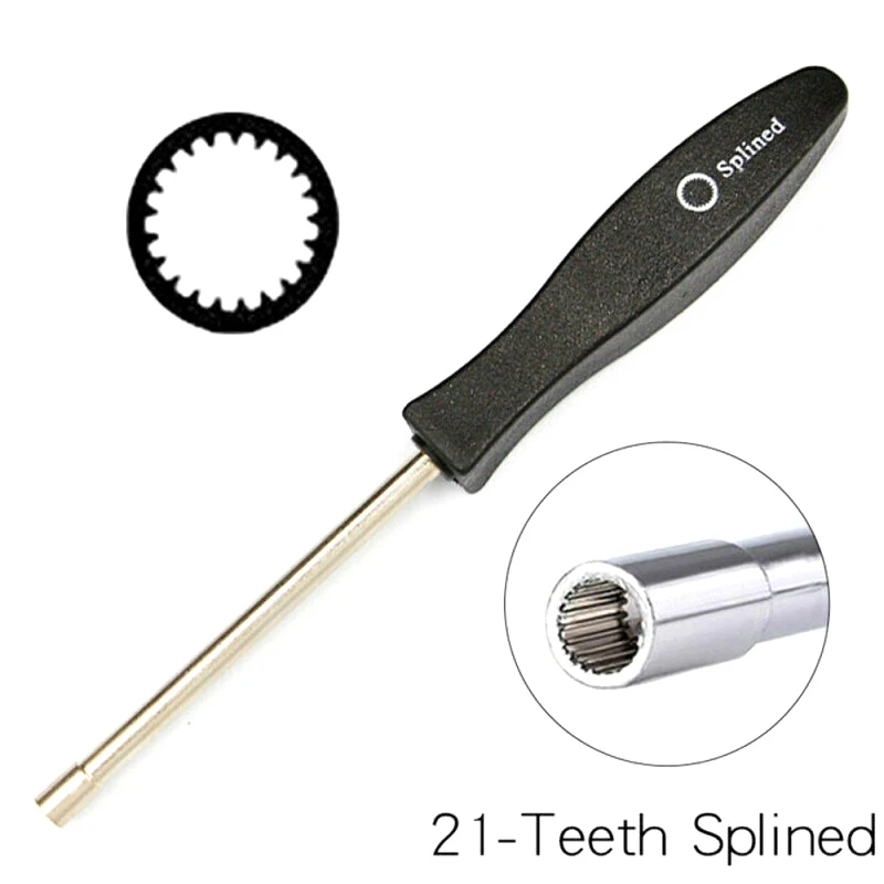 

21T Teeth Spline Type Shaped Carburetor Adjustment Tool Screwdriver 2 Cycle