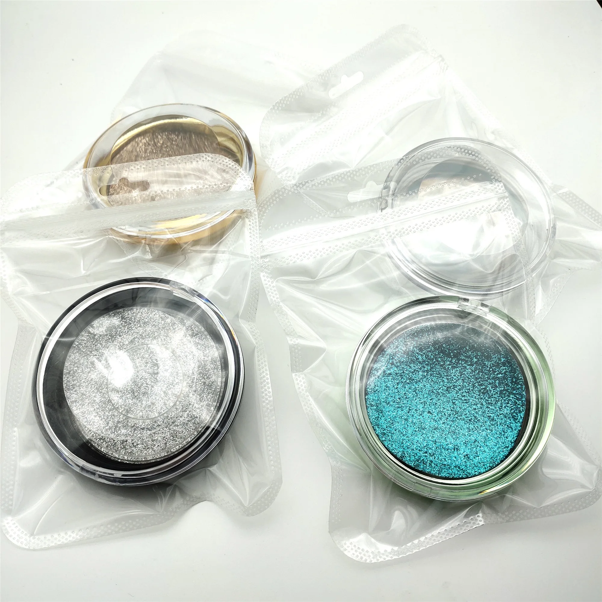 Коробка для ресниц оптом смешанные круглые коробки пластиковая позолоченная 25