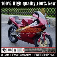 rs125r for aprilia rs 125 rs4 rs 125 rs125 99 01 02 03 04 05 52cl 22 rsv125 r 1999 2000 2001 2002 2003 2005 fairing wine red