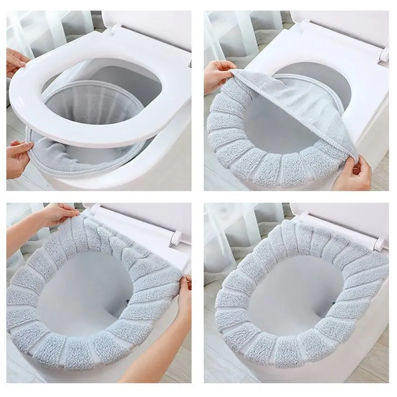 Разноцветное украшение для дома Туалетная подушка универсальный теплый мягкий