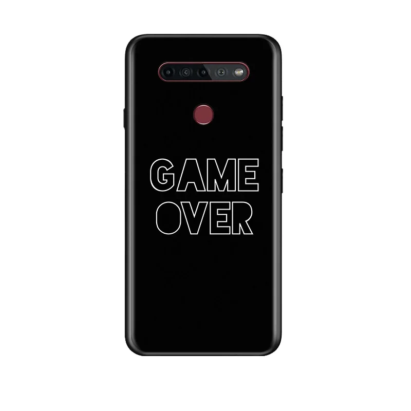 

Hot I am fine Game over For LG G8 V30 V35 V40 V50 V60 Q60 K40S K50S K41S K51S K61 K71 K22 ThinQ 5G Phone Case