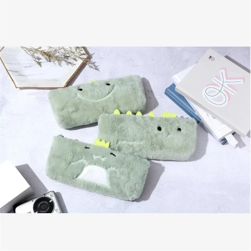 1 шт. кавайный чехол для карандаша парк динозавров плюшевые подарок школьный