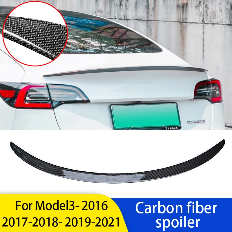 

Спойлер для заднего багажника Tesla, модель 3 2021 2016-2019