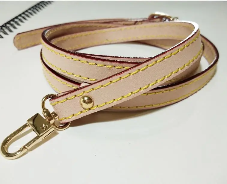 beige 1,2 см(0,4") роскошный ремешок через плечо из натуральной кожи Сменные регулируемые аксессуары для сумок - Цвет: beige