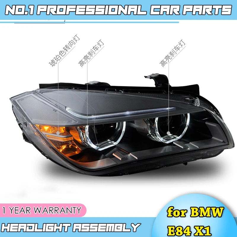 Автомобильные аксессуары для BMW E84 X1 светодиодные фары 2009 2010 2011 2012 2013 2014 комплект