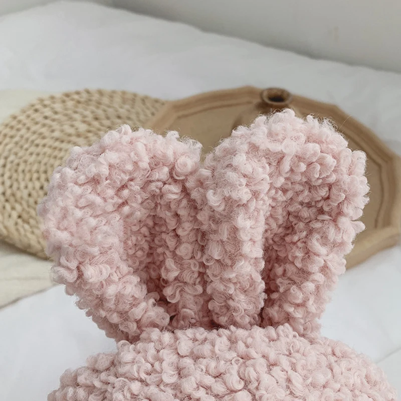 

Cute Toddler Children Girls Fleece Cartoon Backpack School Bag Shoulder Bag Rucksack