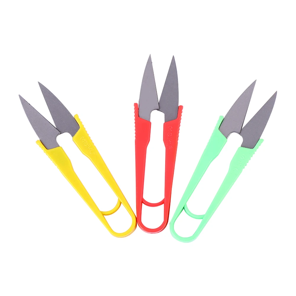 1 шт. u образные рыболовные ножницы мини рыбные с вышивкой прикладные для рыбалки