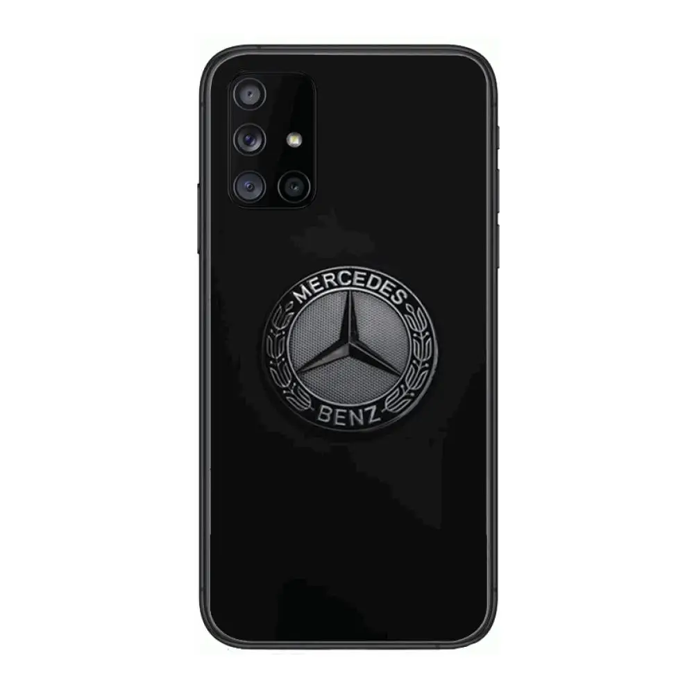 

M-Mercedes Benz Amges Car Phone Case Hull For Samsung Galaxy A 90 50 51 20 71 70 40 30 10 80 E 5G S Black Shell Art Cell Cover