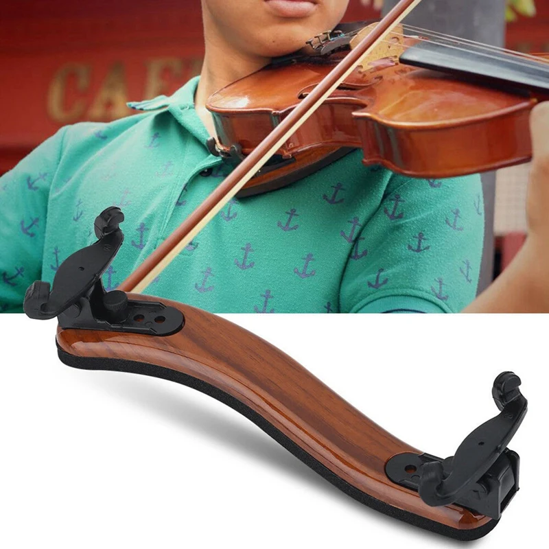 

Violin Shoulder Rest Support Professional 3/4 4/4 Adjustable Maple Wood Violin Shoulder Rest Violin Parts Accessories