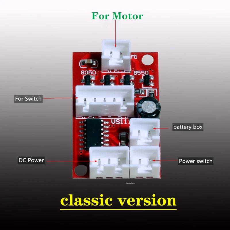 DC 3V двигатель поворотного круга системная плата управления шейкер часов коробка