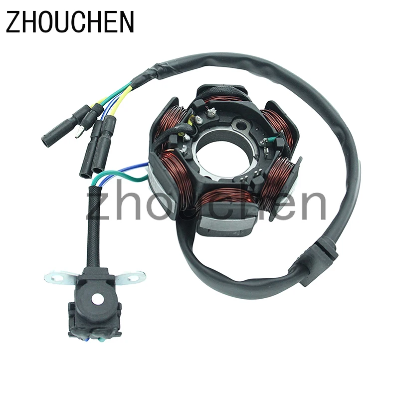 Generator Magnetor DC Stator Motor Coils Under Electric Starting Magneto Fit For Yinxiang 150cc Engines CQ-154-1 |