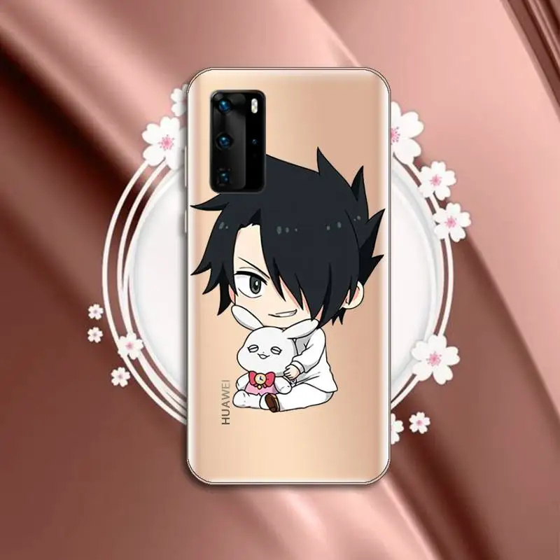 

The Promised Neverland anime high quality Phone Case shell Transparent for Huawei P honor 8 10i 20 30 40 smart 2019