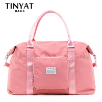 tinyat fashion womens handbags sweet large travel luggage bag soft style small bag women hand bags waterproof shoulder bag
