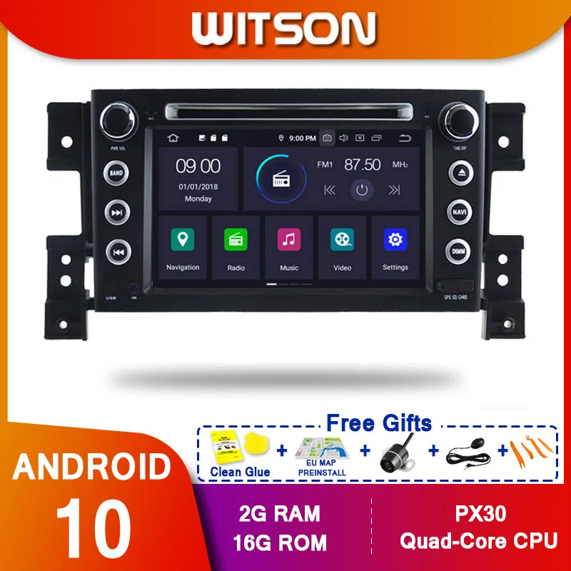 WITSON Android 9 0 Octa core (восемь основных) PX5 dvd плеер автомобиля для SUZUKI GRAND VITARA 2005 2012