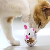 high quality cute pet feeder pet dog cat interactive iq feeding bowl food toys leakage device 157cm dropshipping