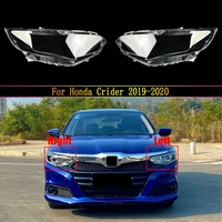 car front headlamp head lamp light lampshade lampcover auto glass lens shell for honda crider 2019 2020 headlight cover