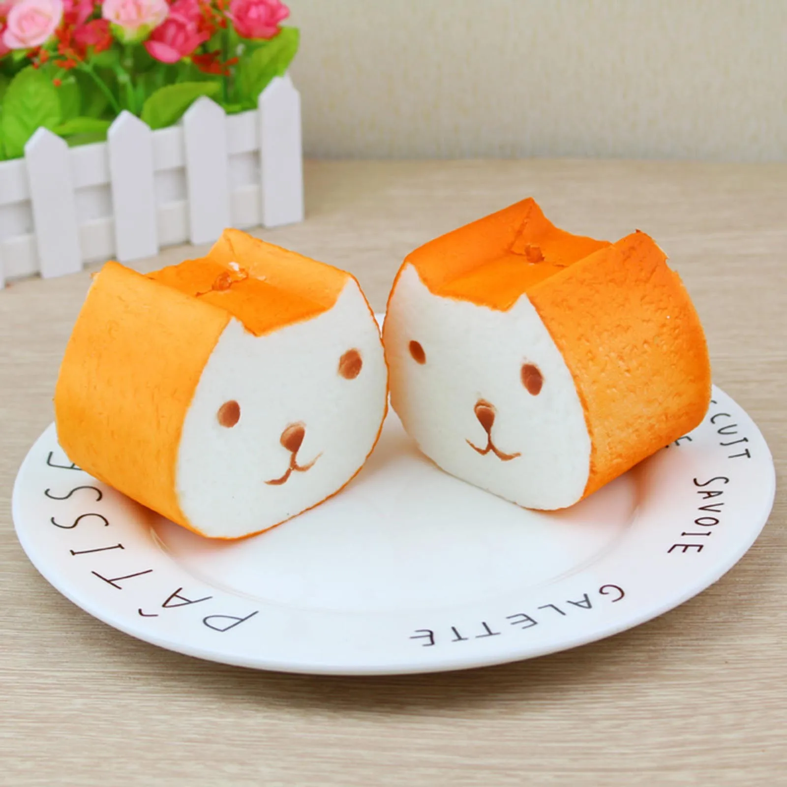 

Soft And Comfortable Bread Slow Rising Scented Squeezed Stress Relief Toys Suitable Decompression Toy Birthday Gift For Kids