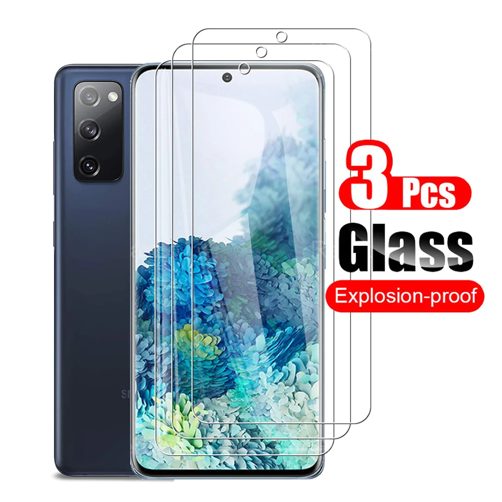 3 шт. закаленное стекло для Samsung Galaxy S20 FE 5G Защита экрана защитный экран из