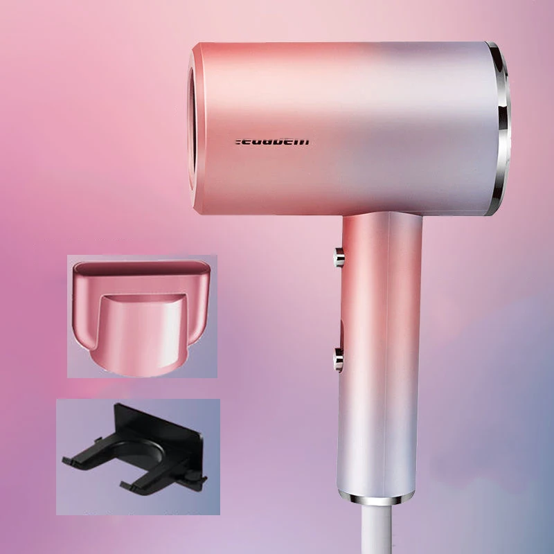 

Negative ion hair dryer smooth and fast drying machine hot and cold air variable speed adjustment household hair styling tool