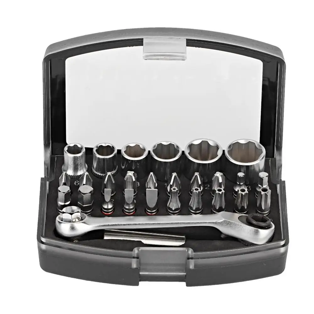 29 шт. Мини Портативный точный Трещоточный ключ втулка держатель для ремонта авто